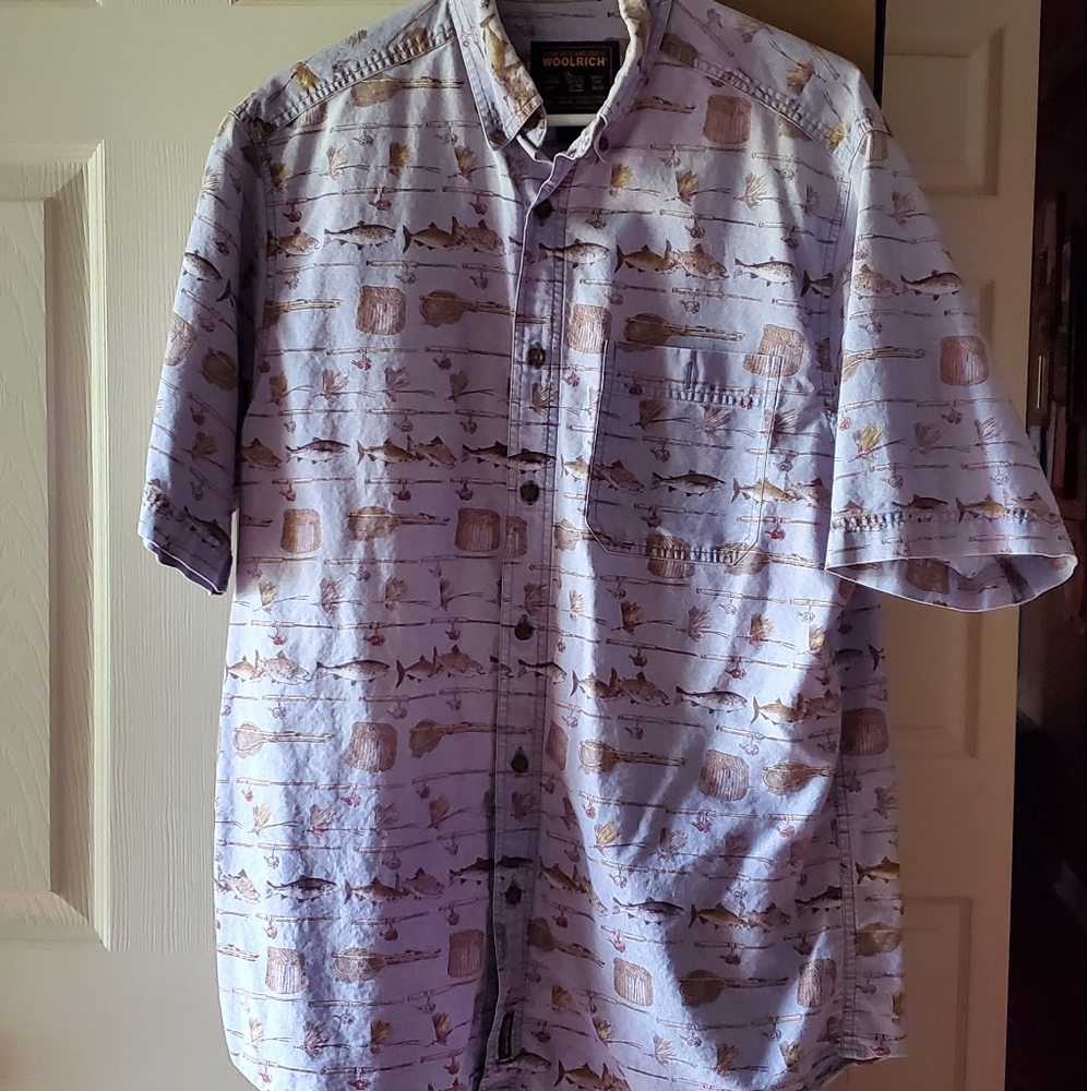 Men's Woolrich button down shirt